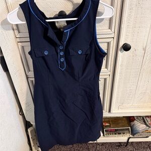 Modcloth Navy Blue Mini Dress